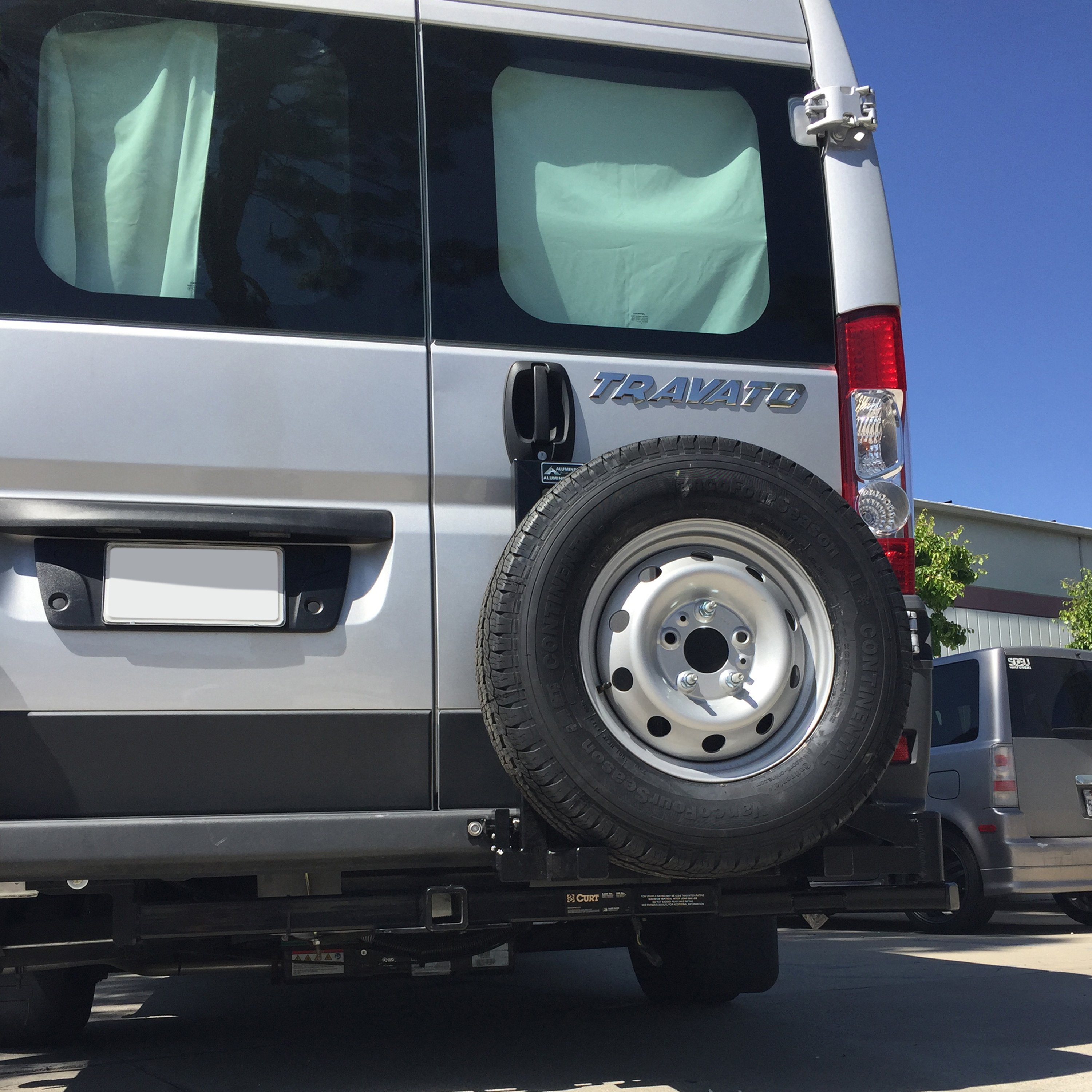 Aluminess Van Spare Tire Carrier