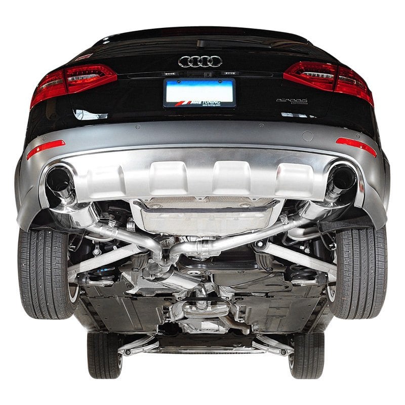 AWE Tuning Audi A4 2014 Touring Edition 304 SS Cat Back Exhaust