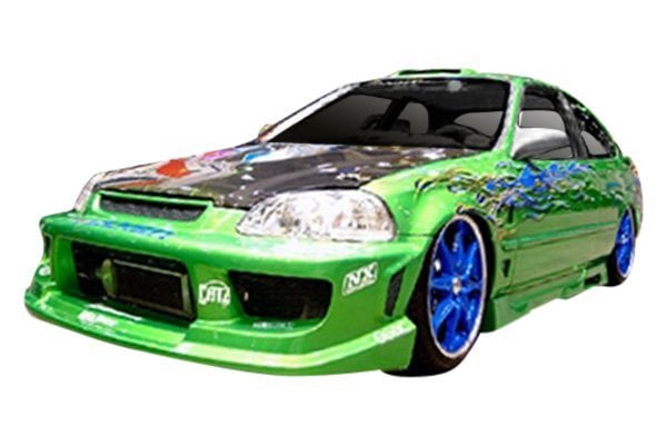 Duraflex Honda Civic R Style Fiberglass Body Kit