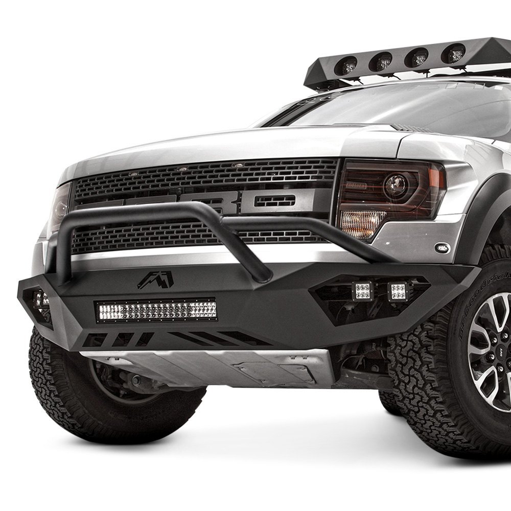 Fab Fours Ford F Vengeance Full Width Blacked Front Hd