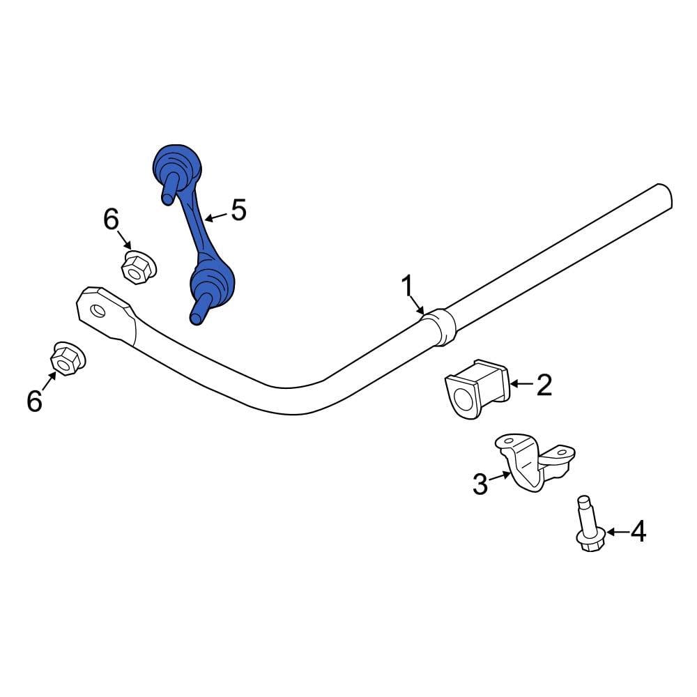 Ford OE F2GZ5C486A Rear Suspension Stabilizer Bar Link