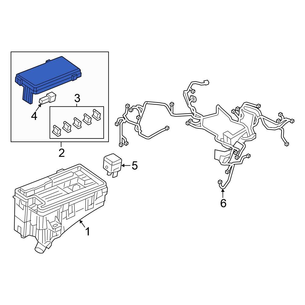 Honda Oe Tbaa Fuse And Relay Center Cover