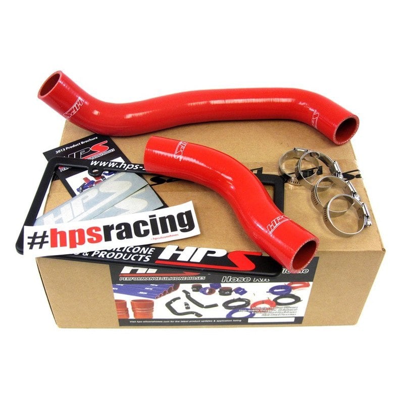 HPS 57 1313 RED Silicone Engine Coolant Radiator Hose Kit