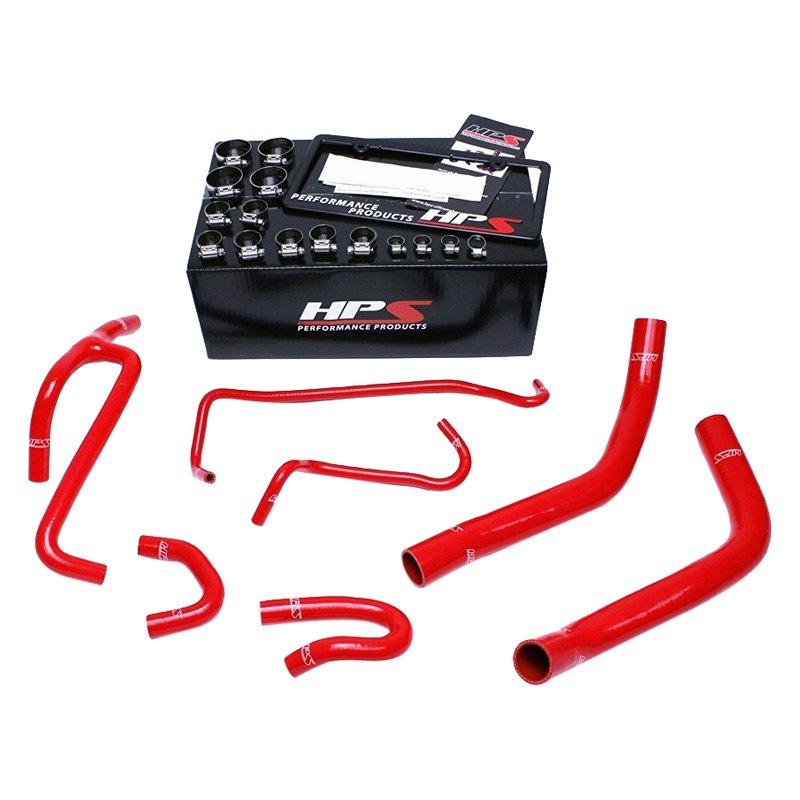 HPS 57 1506 RED Silicone Radiator And Heater Hose Kit