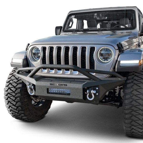 Iron Cross Jeep Gladiator 2020 Full Width Black Front Winch HD