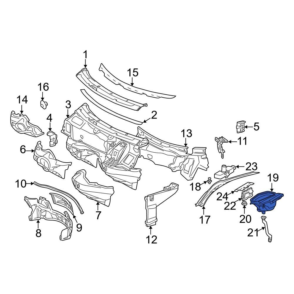 Mercedes Benz Oe Cabin Air Intake Duct