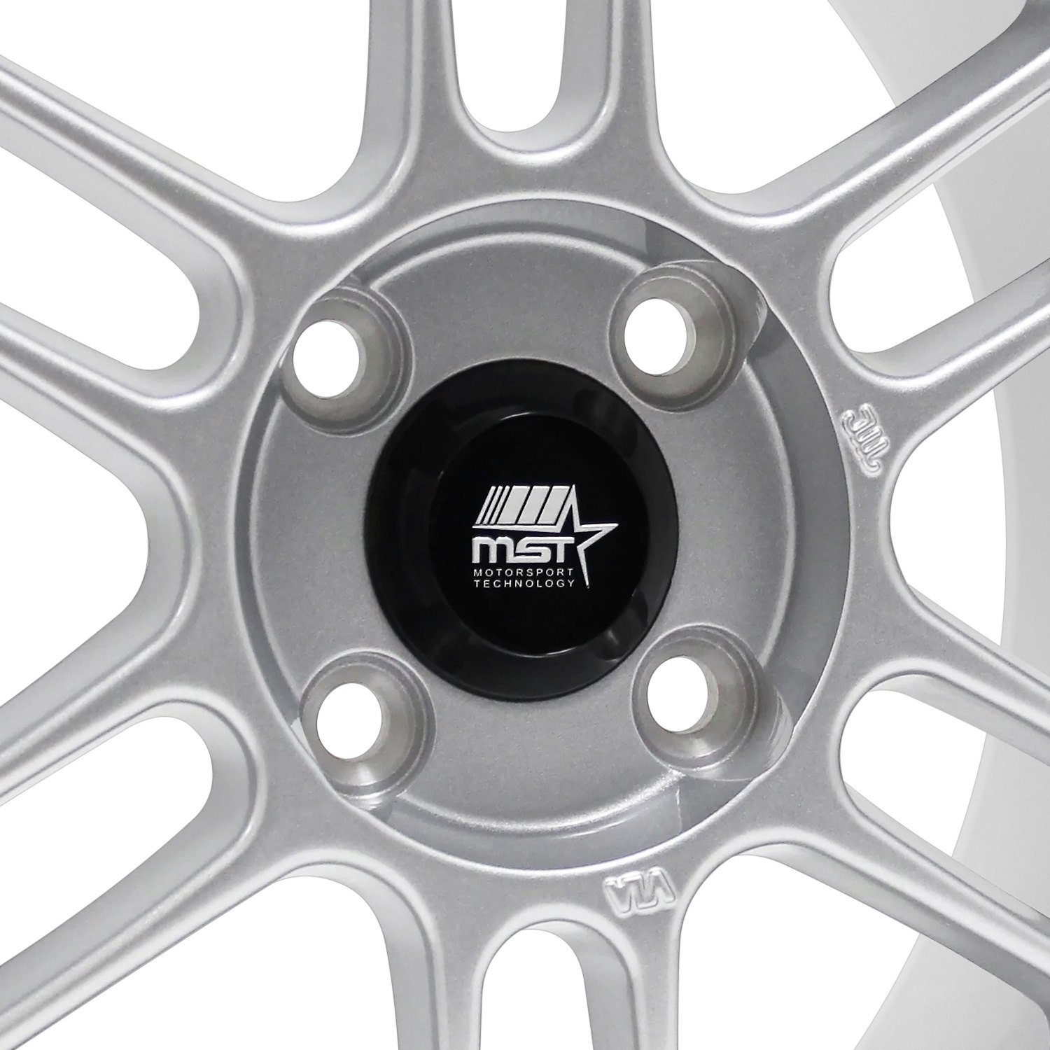 MST SUZUKA Wheels Gloss Silver Rims