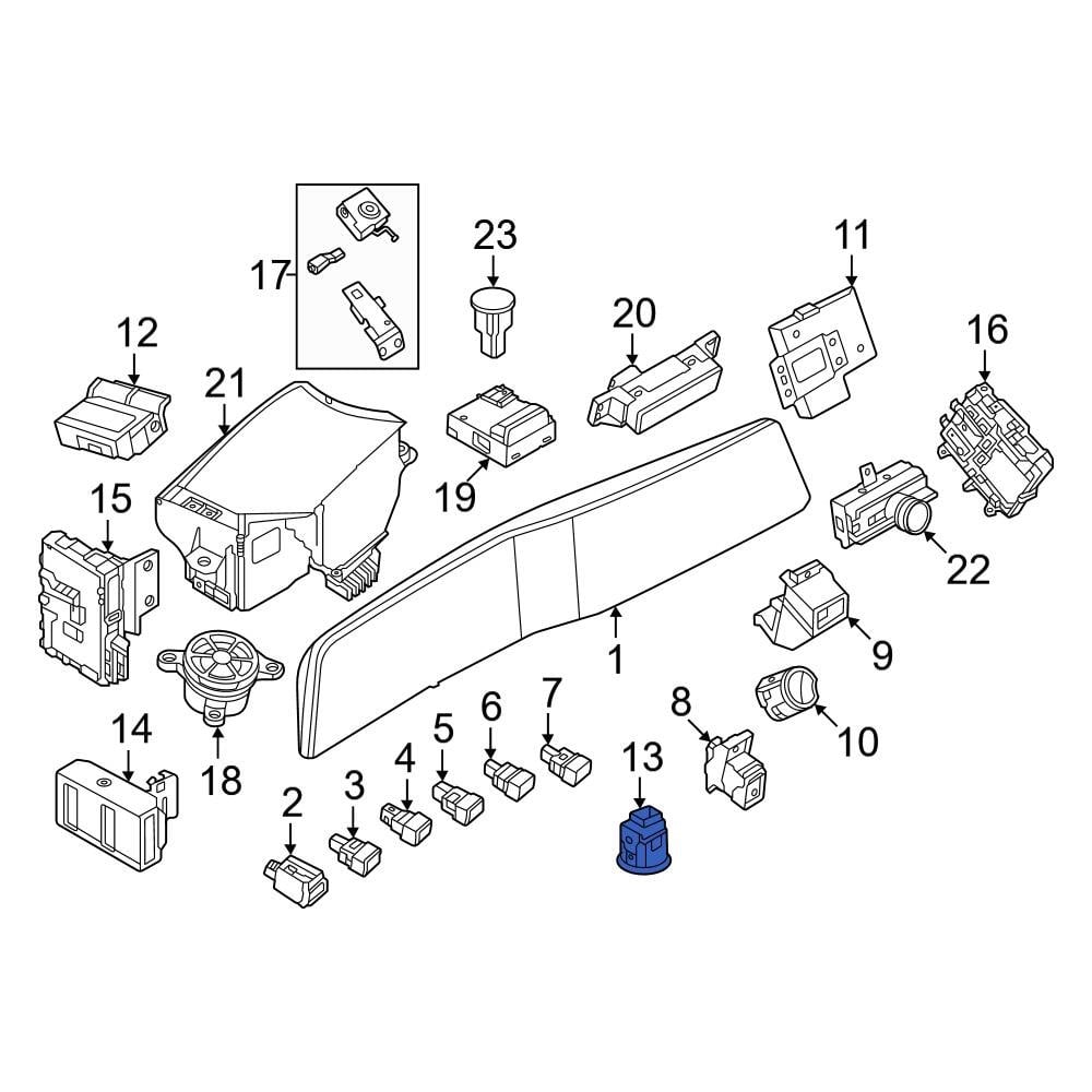 Nissan Oe Ra A Ambient Light Sensor