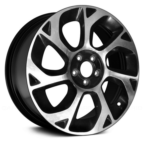 Replace ALYFZ032U45 7 Spiral Spoke Machined And Gloss Black 16x6 5