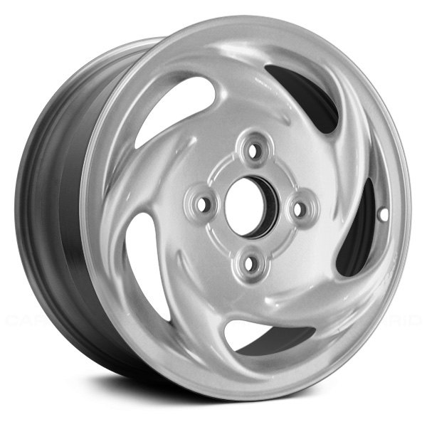 Replace ALYHY023U10 5 Spiral Spoke Silver 14x5 Alloy Factory Wheel