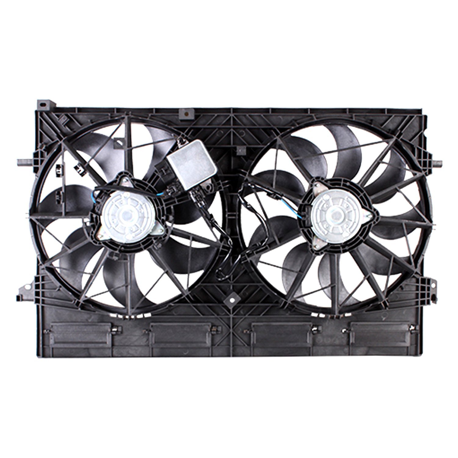 Replace Ni Dual Radiator And Condenser Fan Assembly