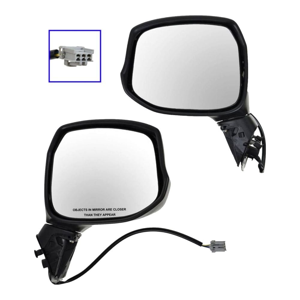 TRQ MRA09273 Driver And Passenger Side Power View Mirrors