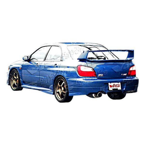 VIS Racing 02SBWRX4DZST 012 Z Sport Style Fiberglass Rear Bumper Lip