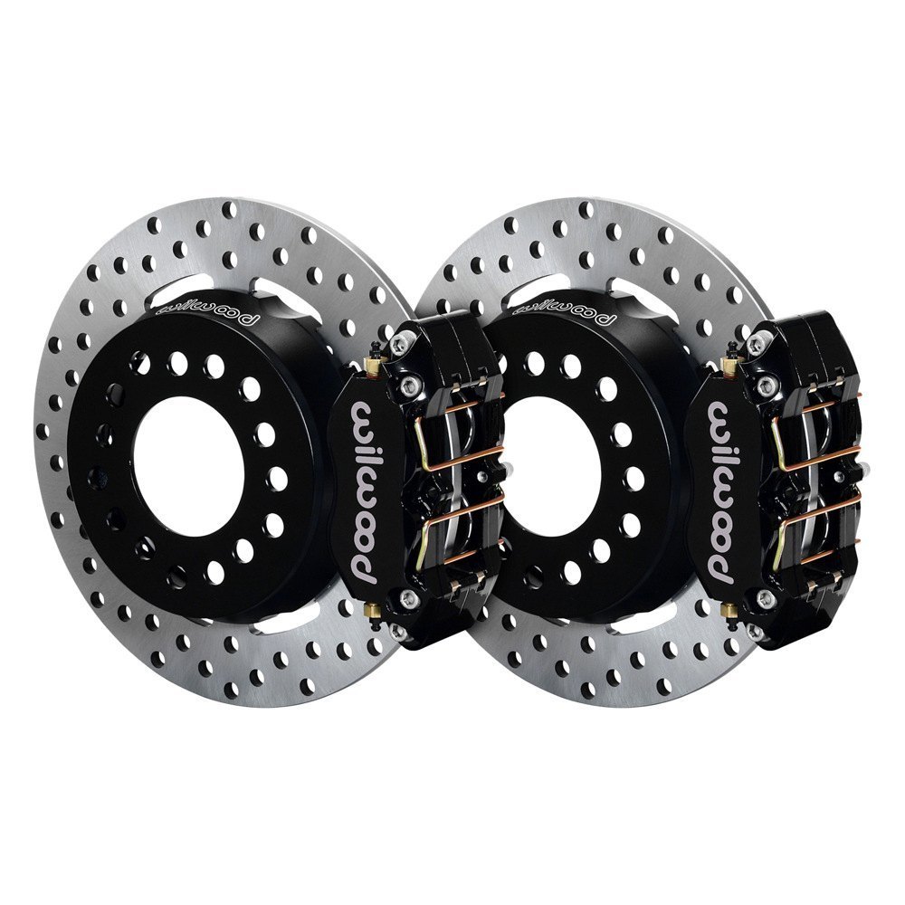 Wilwood D Drag Race Drilled Rotor Dynapro Caliper Rear