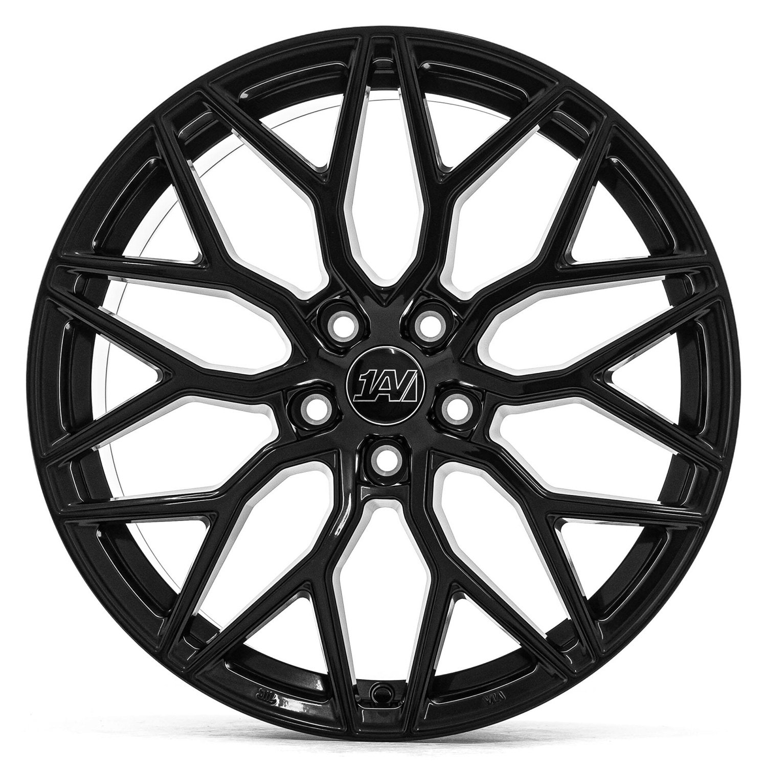1AV® ZX12 Wheels - Gloss Black Rims - 8519BLNK40ZX12GB-5x114