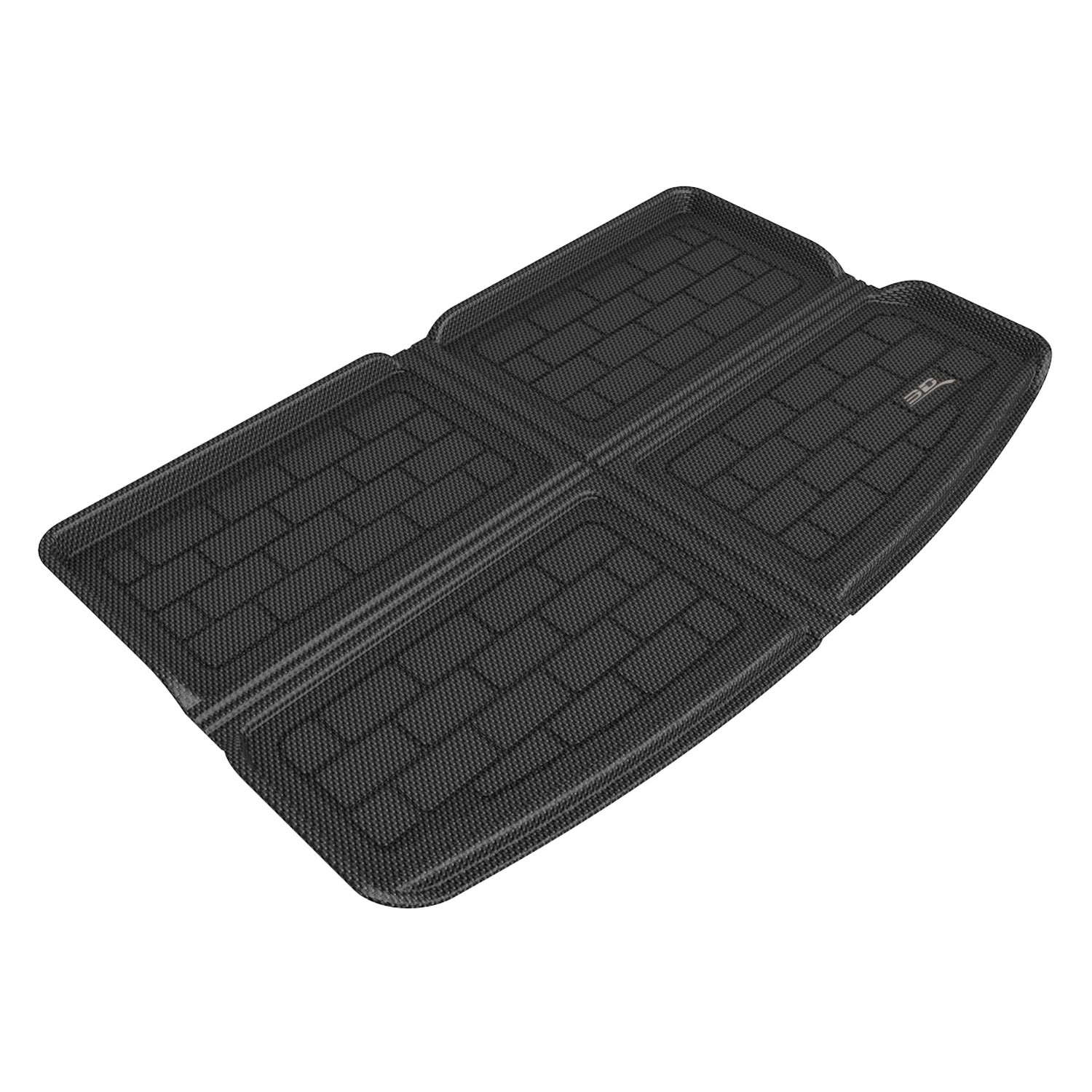 3D MAXpider Kagu Black Rear Cargo Liner For Tesla Model 3 (2021-2022) - Foldable Trunk Mat