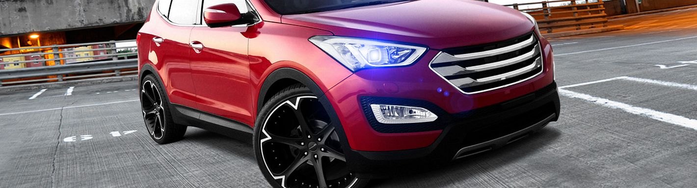 Santa fe в баку. Hyundai Santa Fe 2017 Tuning. Hyundai Santa Fe 2016 Tuning. Hyundai Santa Fe 6. Хендай Санта Фе 20.