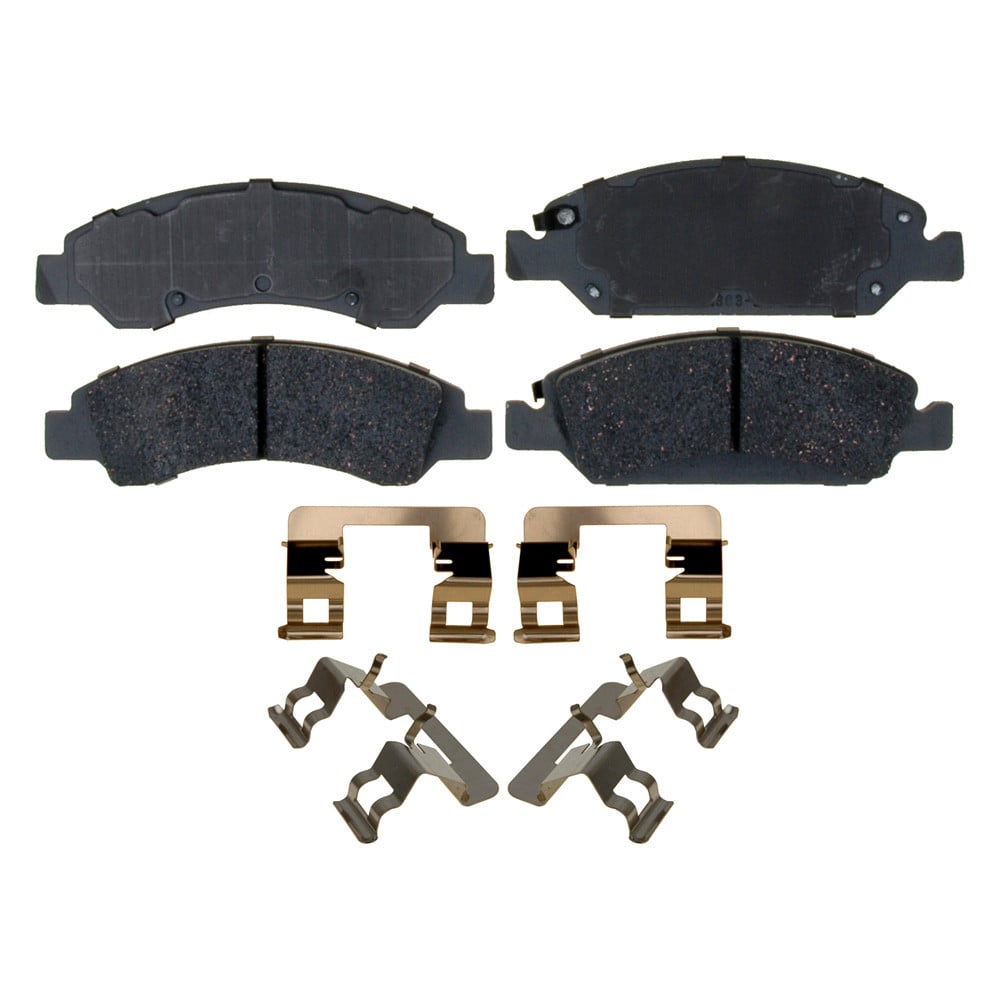 ACDelco Ceramic Front Brake Pads - 14D843CH - O'Reilly Auto Parts