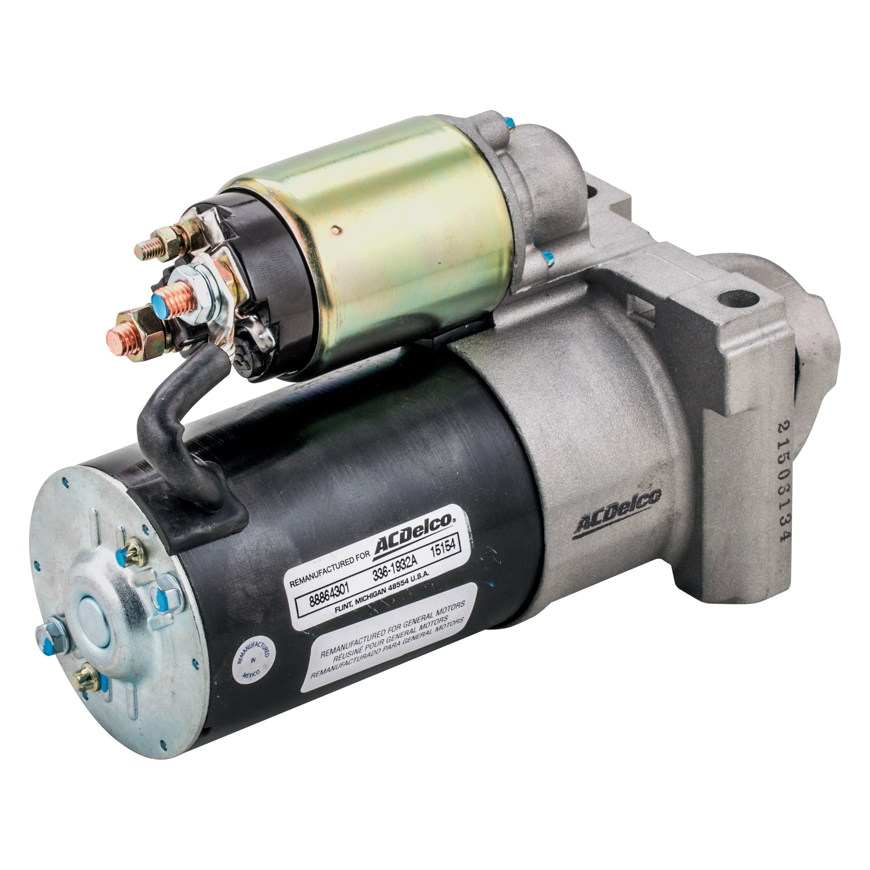 ACDelco 336-1932A Remanufactured Starter Motor GM 88864301