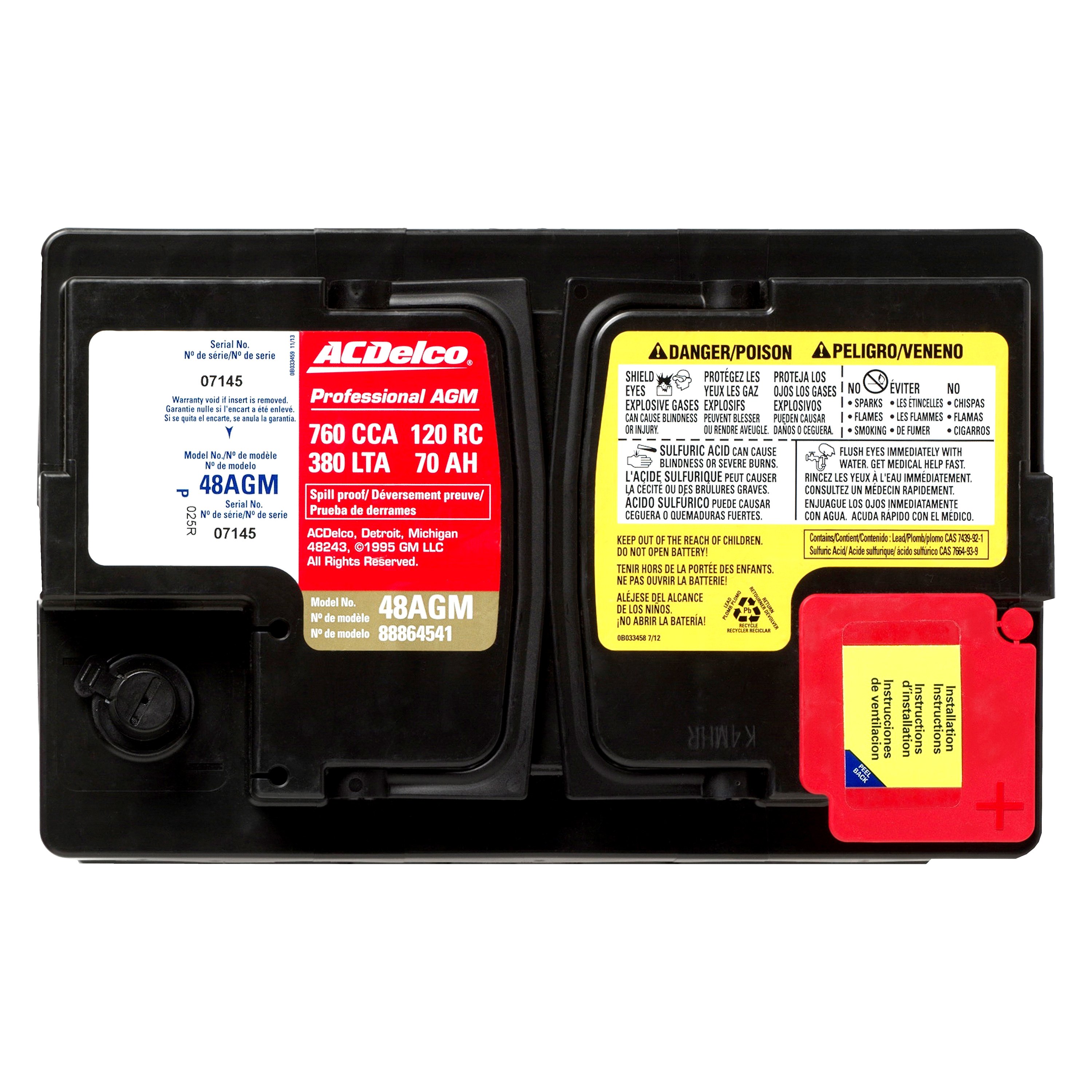 65-48/H6-AGM battery  Interstate Batteries