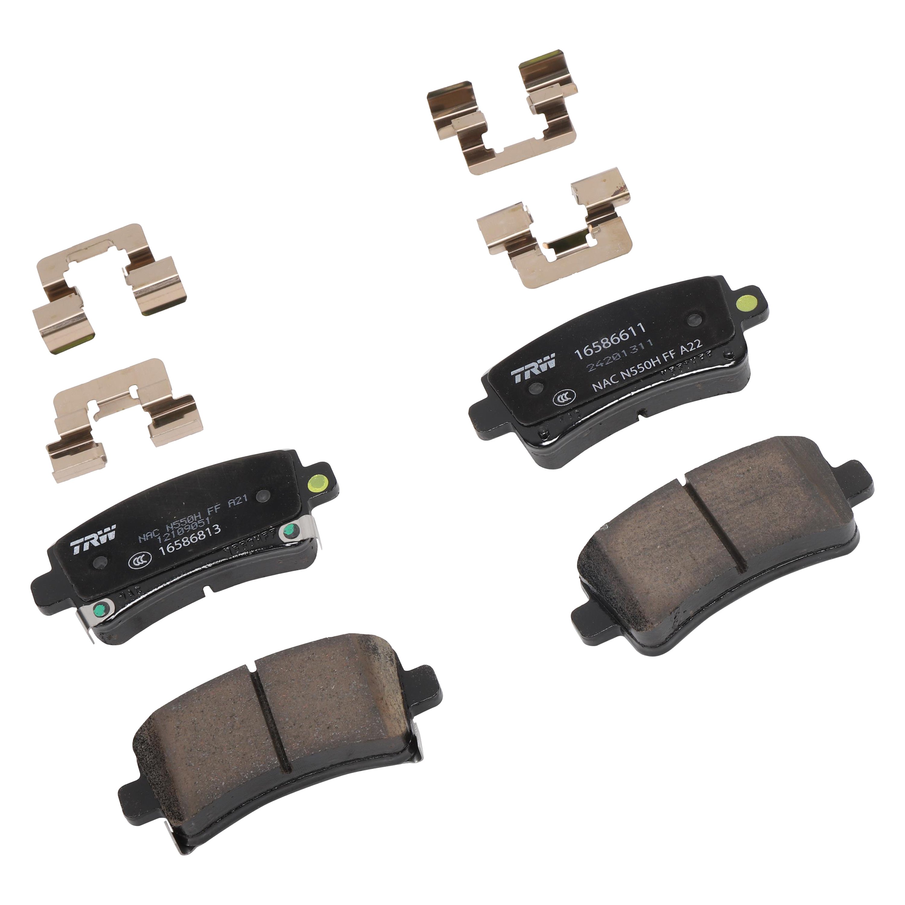 ACDelco® 85143526 Genuine GM Parts™ SemiMetallic Rear Disc Brake Pads