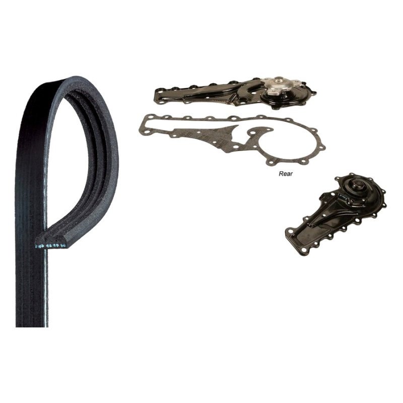 AC Delco® 6K473 Professional Series Serpentine Belt - Direct Fit, Sold Individually