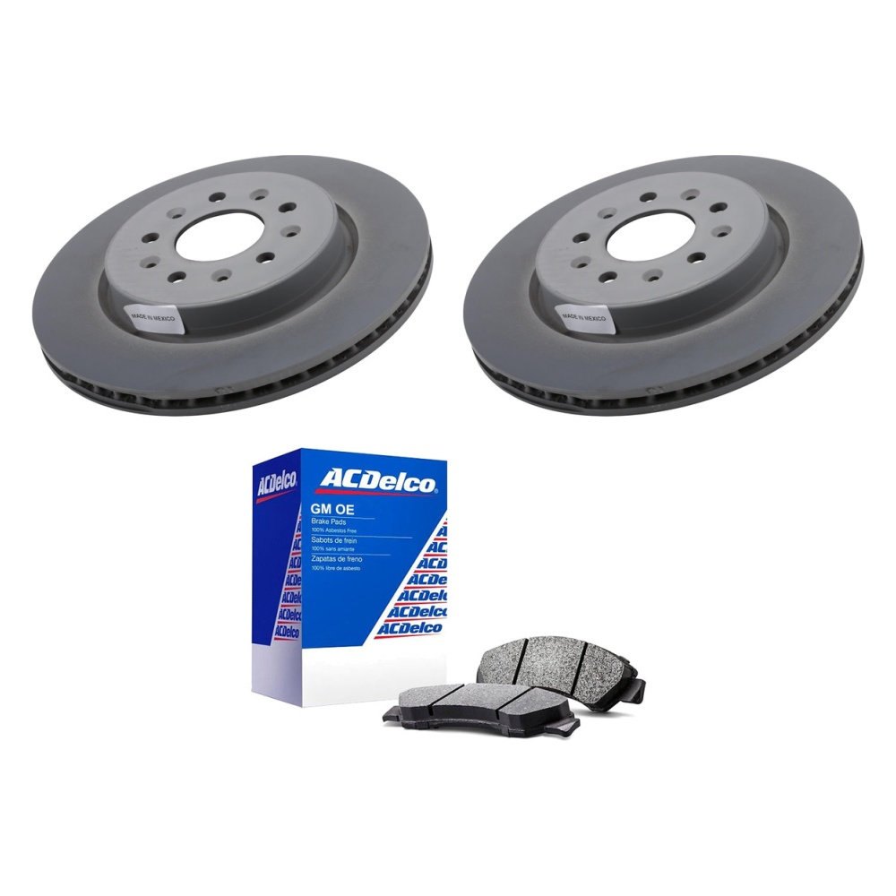 ACDelco® BNDL31000003 GM Genuine Parts™ Plain Rear Brake Kit with