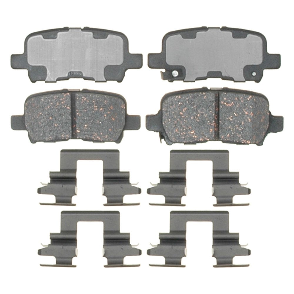 ACDelco® 17D865CH Gold™ Ceramic Rear Disc Brake Pads