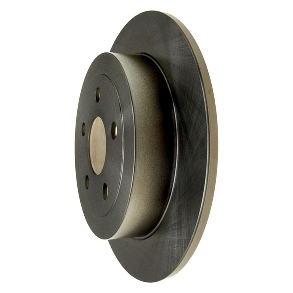 ACDelco® 18A726A - Silver™ Solid Rear Brake Rotor