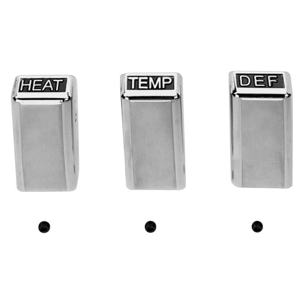 ACP® Heater Dash Plate Knob Set