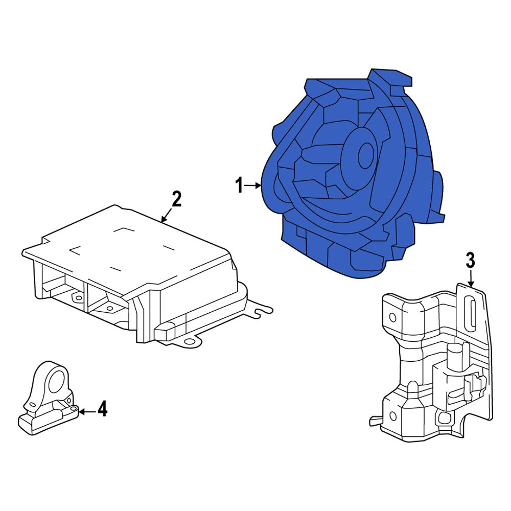 Acura OE 77900T20D21 Air Bag Clockspring