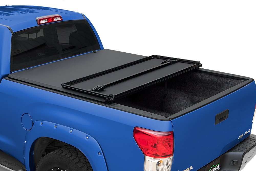 Advantage Truck Accessories Hard Hat Premier Tri Fold Tonneau Cover