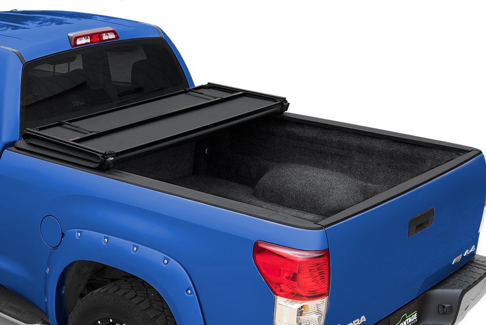 Advantage Truck Accessories Hard Hat Premier Tri Fold Tonneau Cover