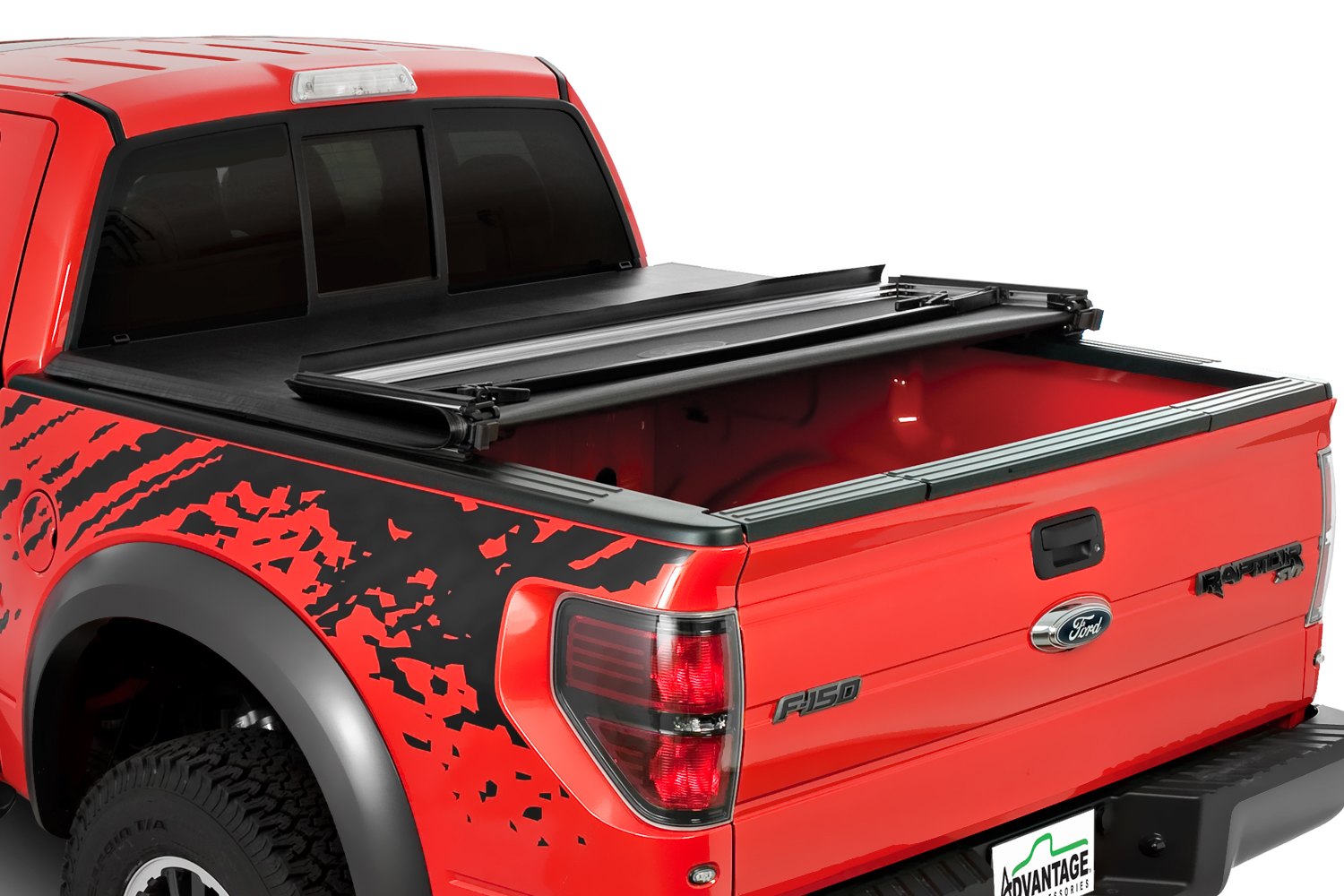 Advantage Truck Accessories 22111 Torzatop Soft Tri Fold Tonneau Cover