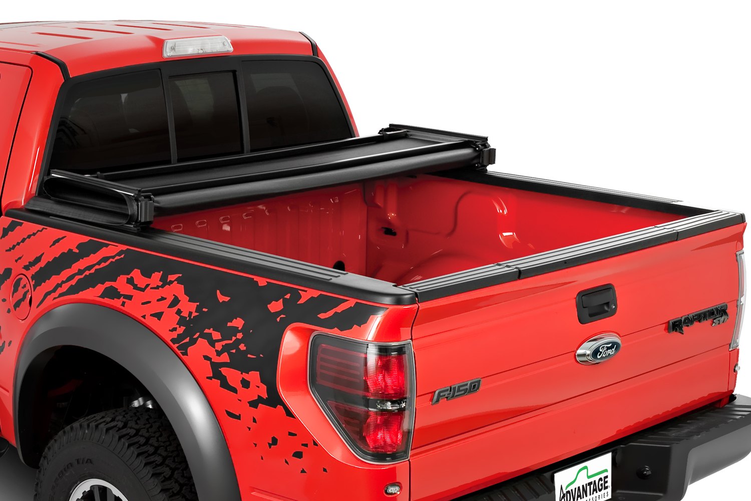 Advantage Truck Accessories 21122 Torzatop Soft Tri Fold Tonneau Cover