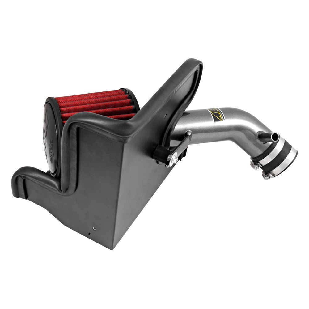Aem Intakes C Aluminum Gunmetal Gray Cold Air Intake System With Red Filter