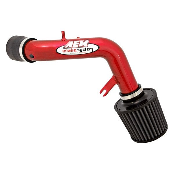 AEM Intakes® 22511R Aluminum Red Short Ram Air Intake System with