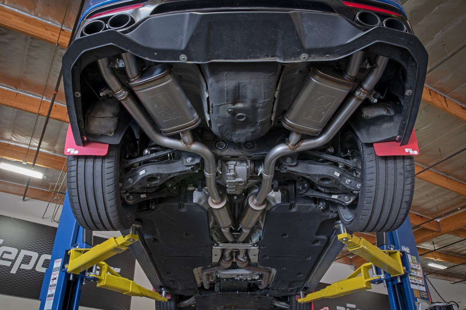 aFe Gemini XV 3in 304 SS Cat-Back Exhaust 19-21 Ram 1500 V8 5.7L Hemi w/ Polish Tips