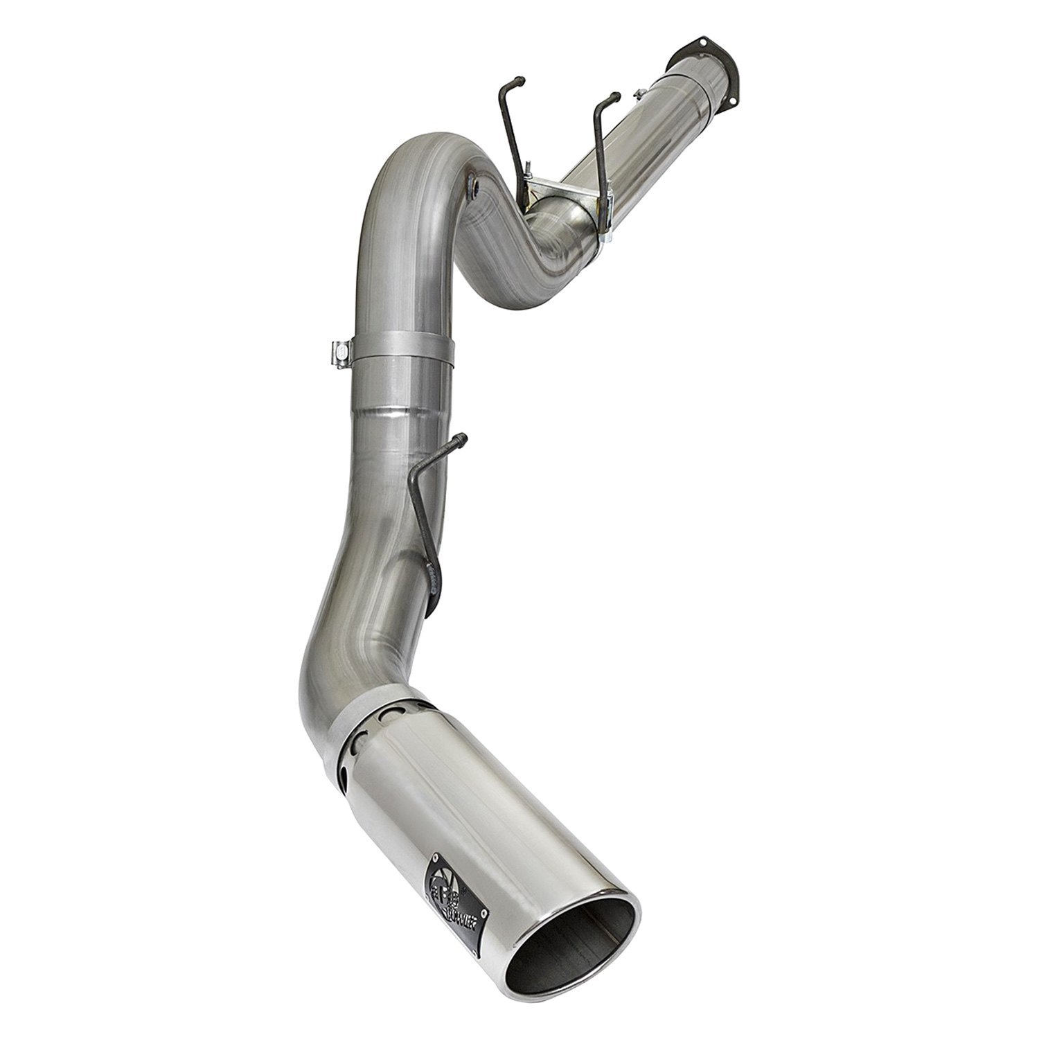 aFe® 4943090P Large Bore HD™ 409 SS DPFBack Exhaust System with