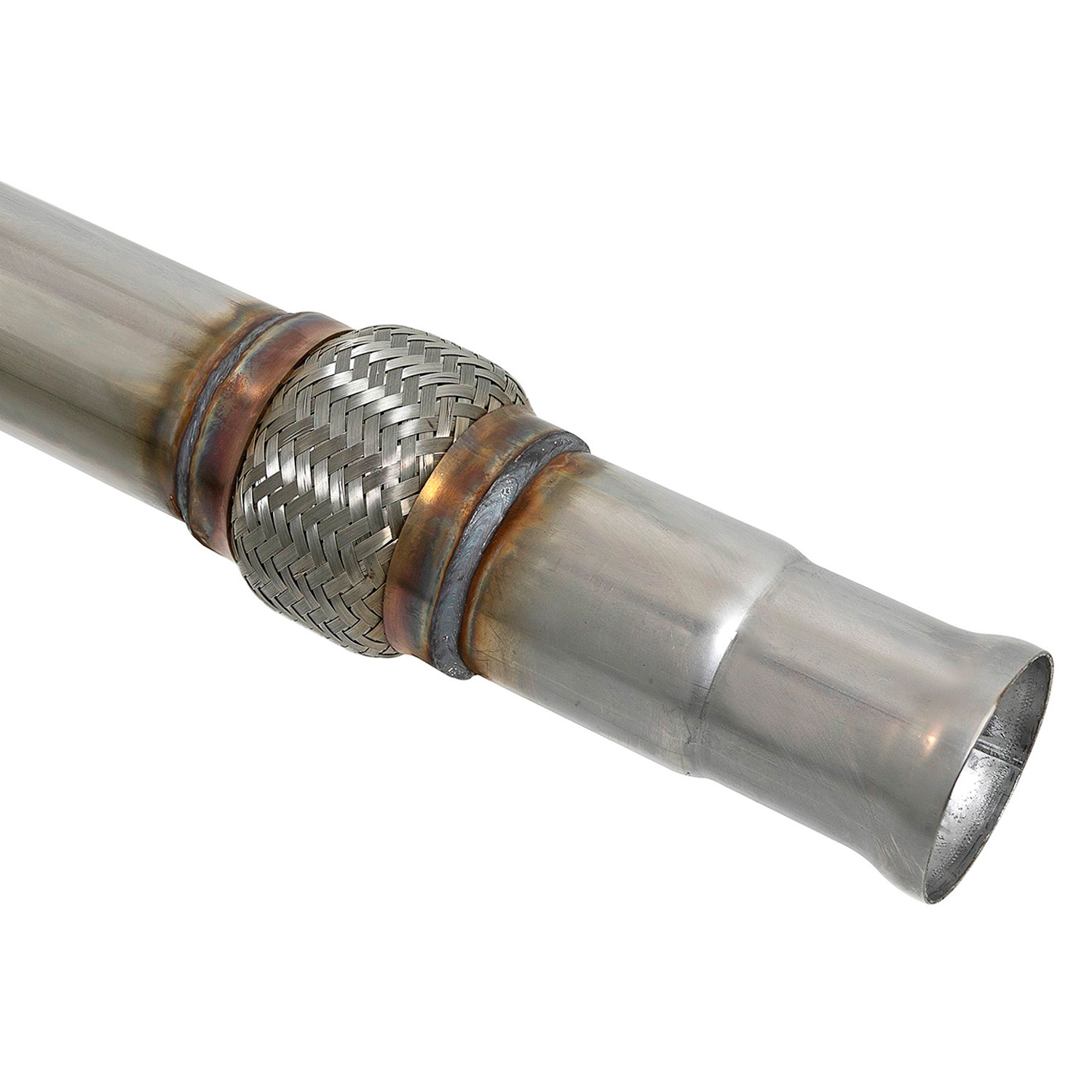 aFe Large Bore-HD 4in 409 SS Cat-Back Exhaust w/o Tip | Dodge 04.5-07 (49-12002)