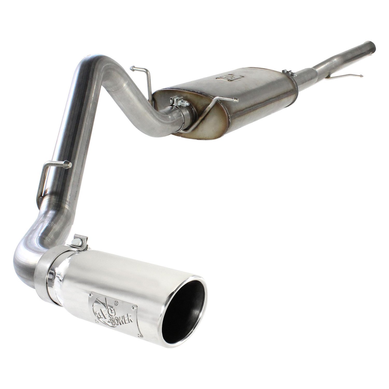 aFe ® 49-44038-P - Mach Force XP ™ 409 SS Cat-Back Exhaust System with Sing...