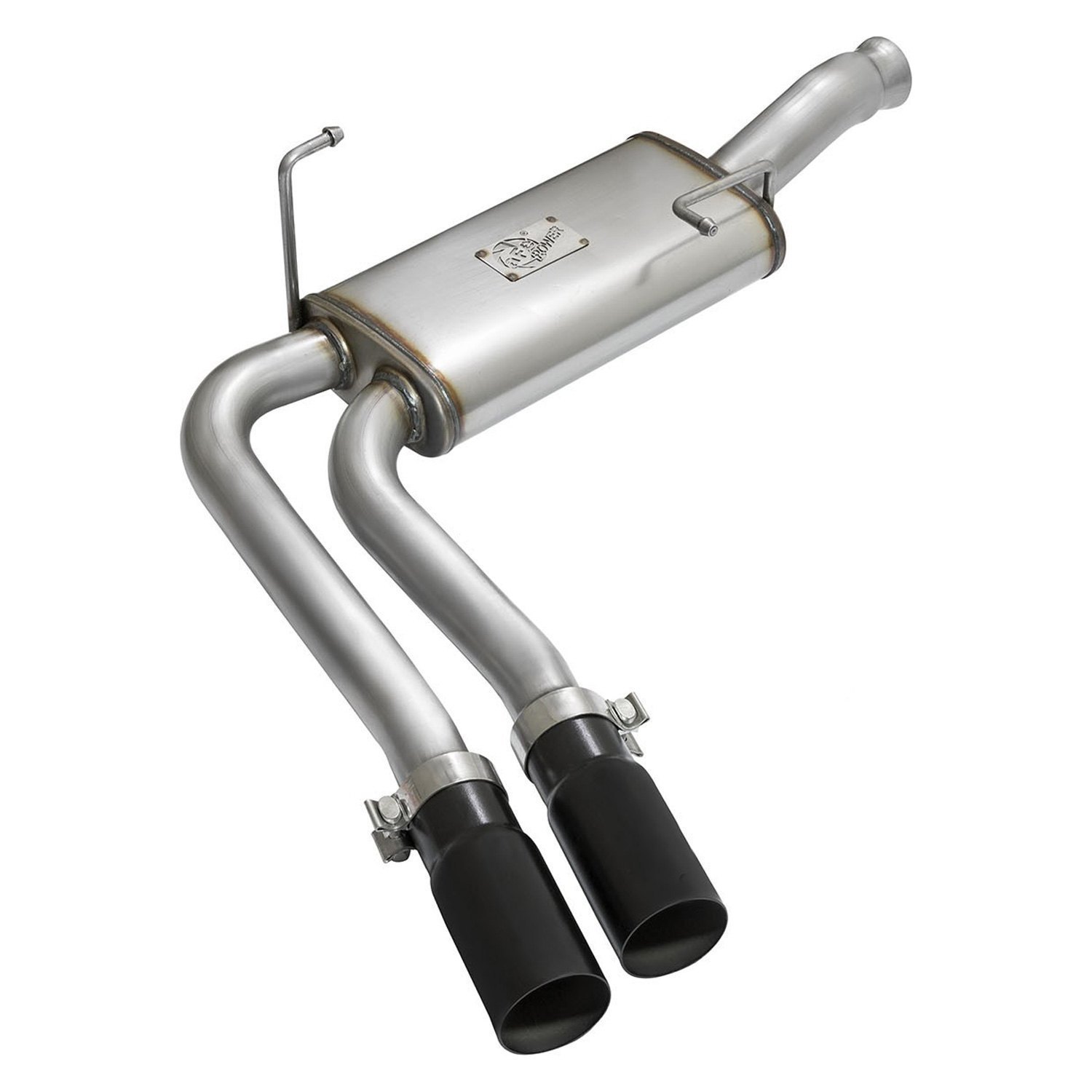 aFe ® 49-44070-B - Rebel Series ™ 409 SS Cat-Back Exhaust System with Dual Side...