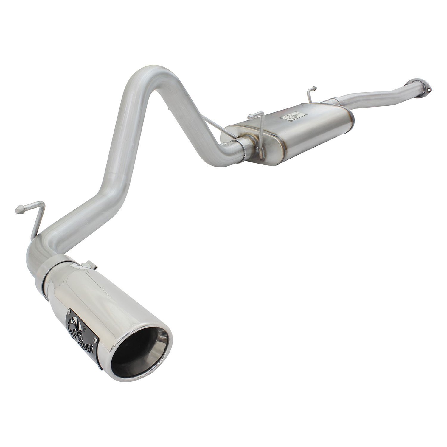 aFe ® 49-46024-P - Mach Force XP ™ 409 SS Cat-Back Exhaust System with Sing...