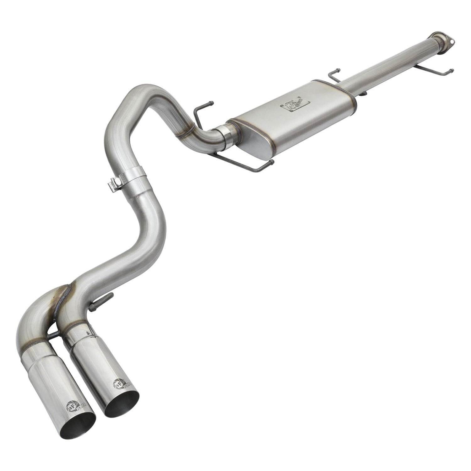 aFe Rebel Series 3in 409SS Cat-Back Exhaust | Ford F-250/350 V8 6.2L (17-20) (49-43117-P)