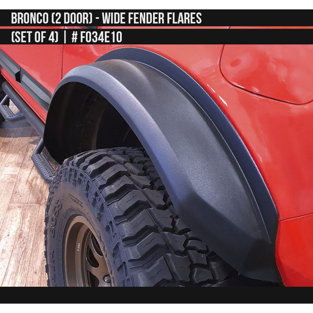 Air Design® FO34B98 SmoothGrain Textured Black OffRoad Body Kit