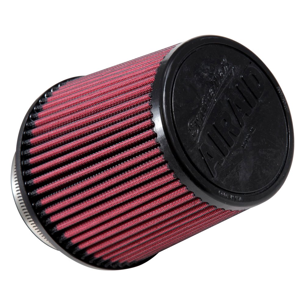 Airaid® 701 455 Synthamax® Round Tapered Red Air Filter 4 F X 6 B