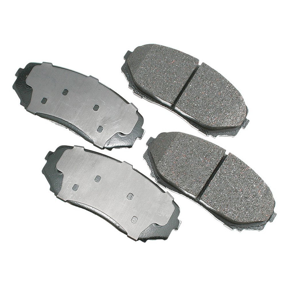 MD1258 Disc Brake Pads Semi Metallic Pads Set Front For Ford Edge Lincoln MKX 