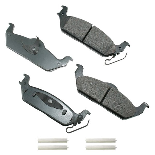 Akebono Asp A Performance Ultra Premium Ceramic Rear Brake Pads