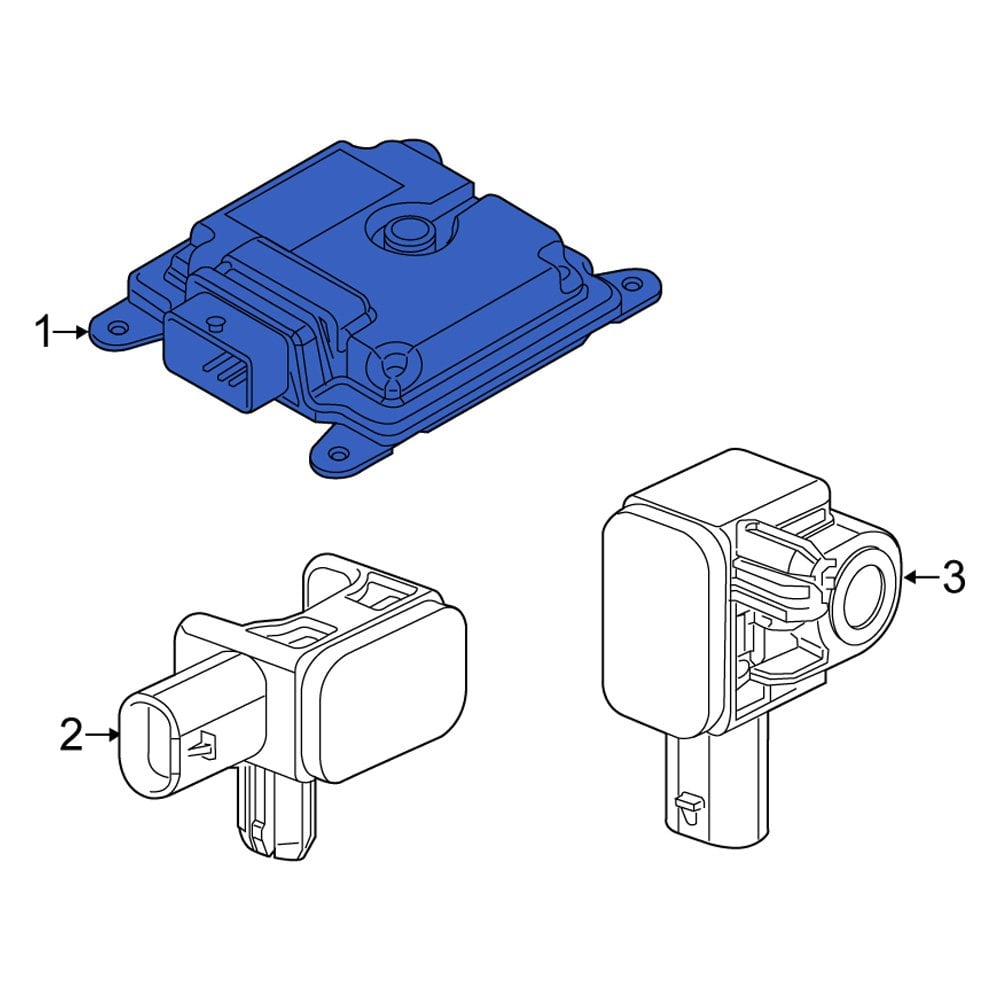 Alfa Romeo OE 68404630AA Active Suspension Control Module
