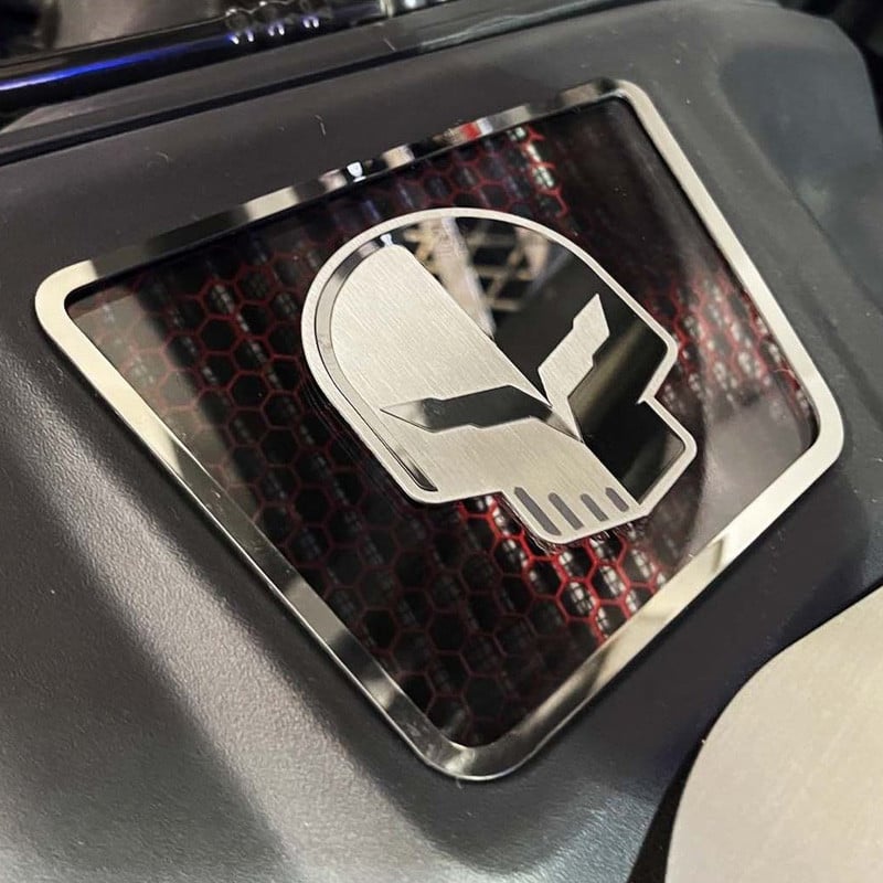 Car Intake Logo American Car Craft® 053121 - Polished Air Intake Dress Up with Jake ...